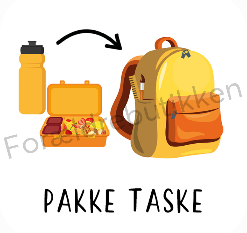 Piktogram Brik - Pakke Taske Pædagogisk Legetøj