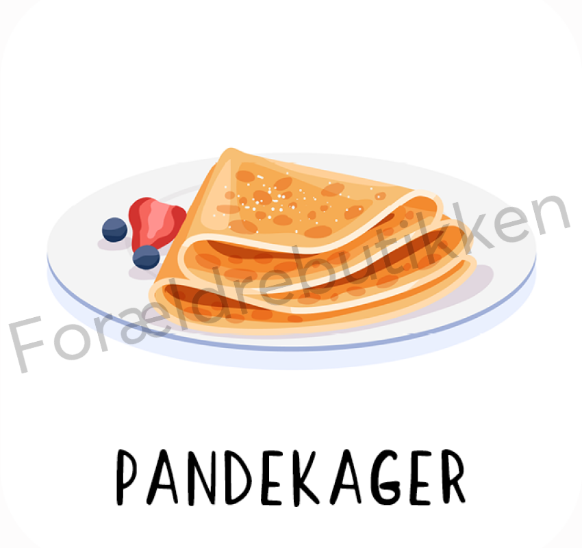 Piktogram Brik - Pandekager Pædagogisk Legetøj