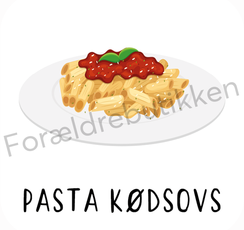 Piktogram Brik - Pasta Kødsovs Pædagogisk Legetøj