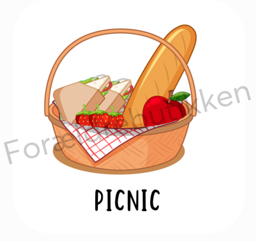 Piktogram Brik - Picnic Pædagogisk Legetøj