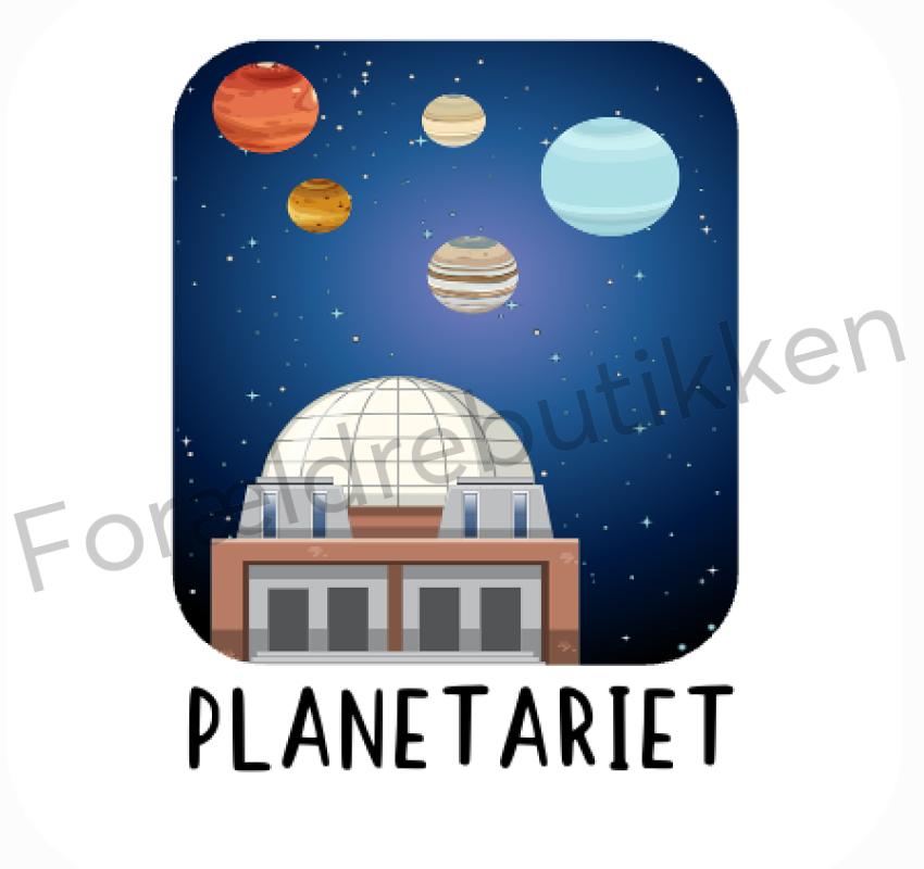 Piktogram Brik - Planetariet Pædagogisk Legetøj