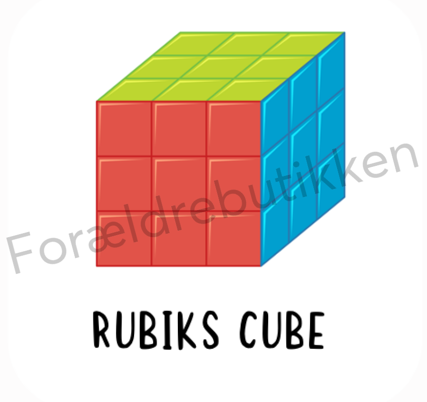 Piktogram - Rubiks Cube Pædagogisk legetøj