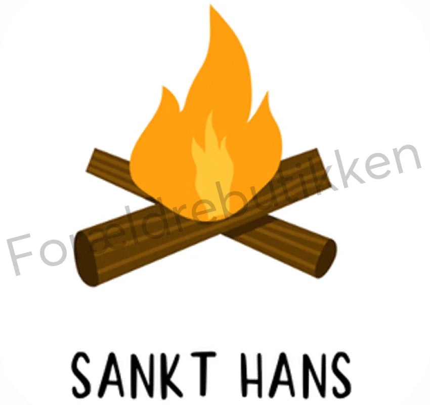 piktogrambrik - sankt hans bål