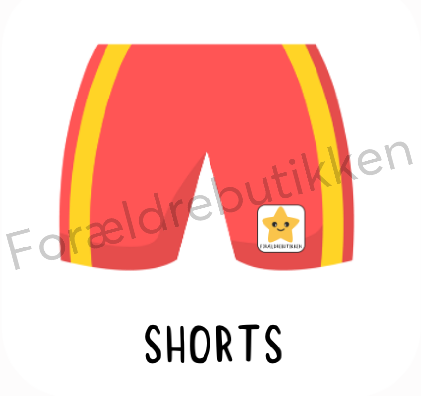 Piktogram - Shorts Pædagogisk legetøj