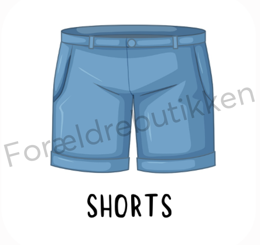 Piktogram Brik - Shorts Pædagogisk Legetøj