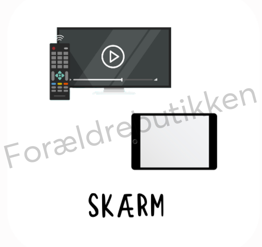 Piktogram - Skærm Pædagogisk legetøj