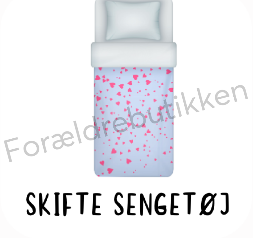 Piktogram - Skifte sengetøj Pædagogisk legetøj