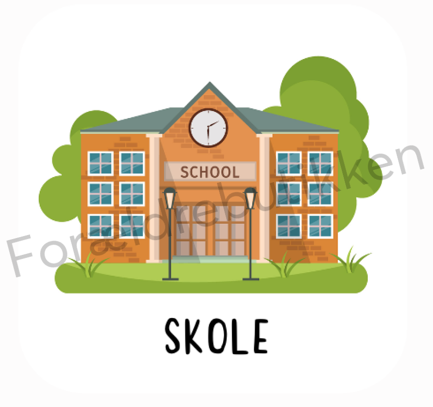 Piktogram Brik - Skole Pædagogisk Legetøj