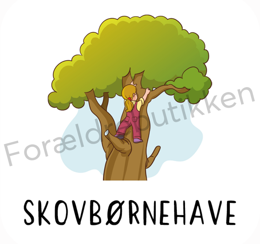 Piktogram - skovbørnehave Pædagogisk legetøj