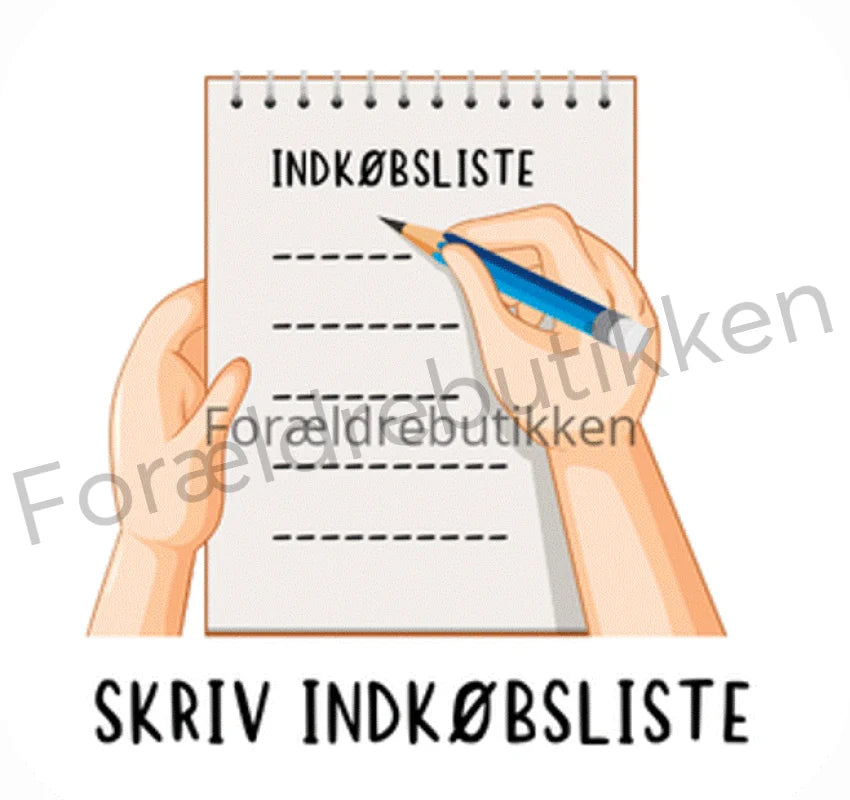 piktogrambrik - indkøbsliste