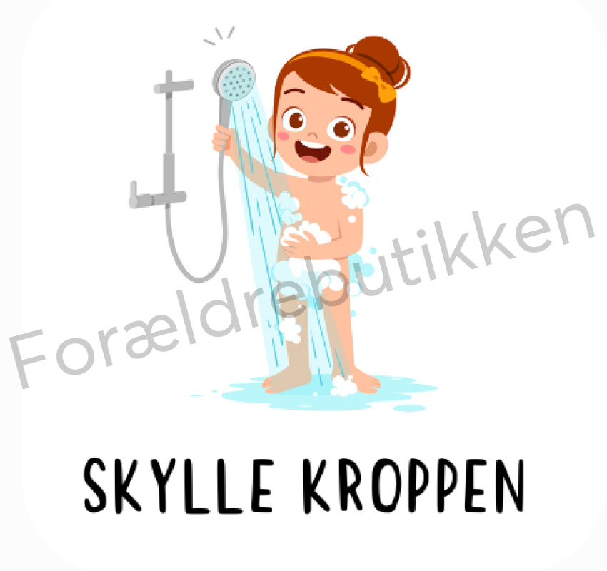 Piktogram Brik - Skylle Kroppen Pædagogisk Legetøj