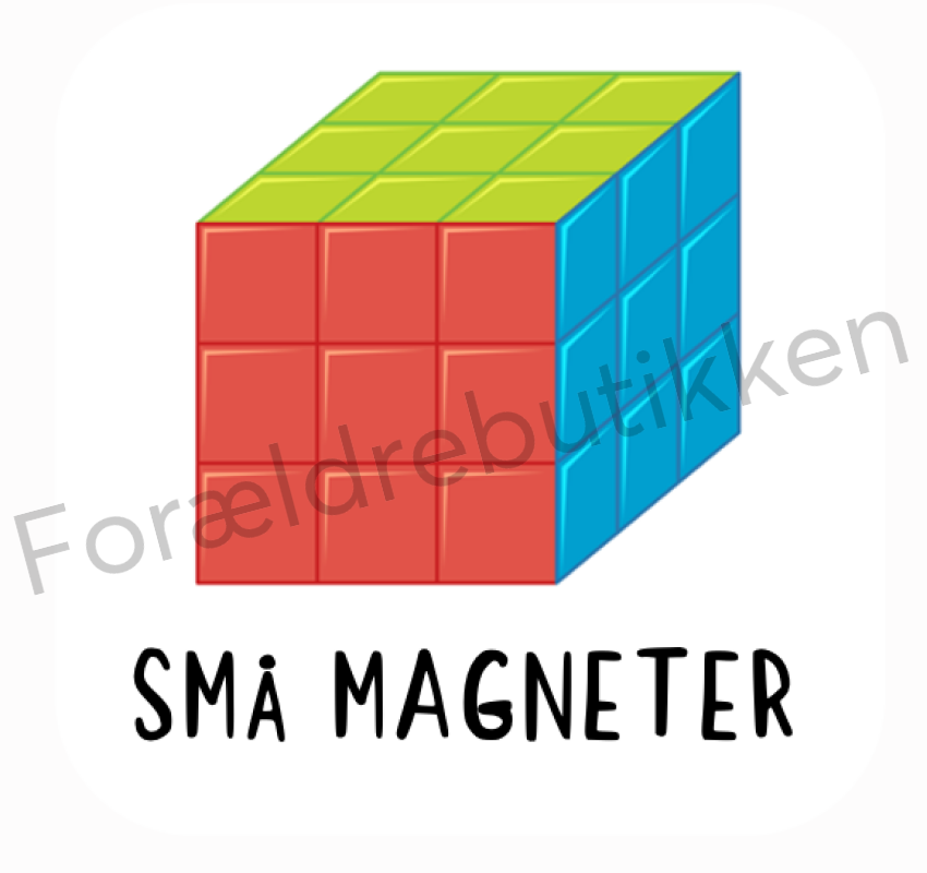 Piktogram Brik - Små Magneter Pædagogisk Legetøj