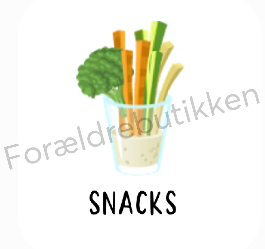 Piktogram - Snacks Pædagogisk legetøj