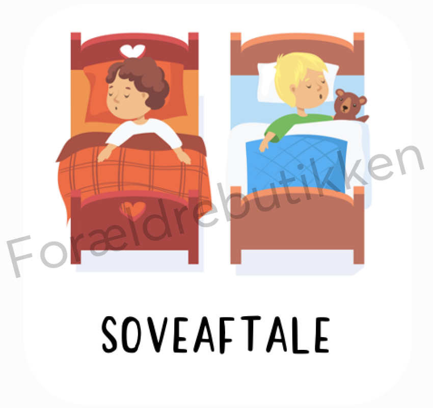 Piktogram Brik - Soveaftale Pædagogisk Legetøj