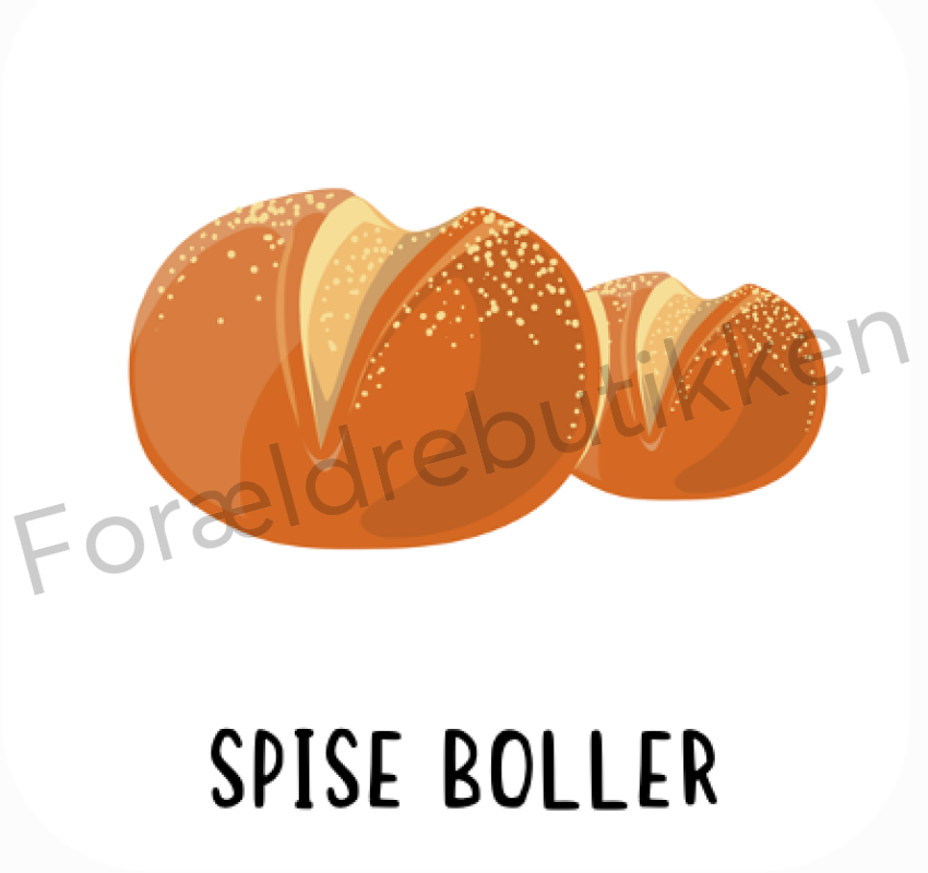 Piktogram Brik - Spise Boller Pædagogisk Legetøj
