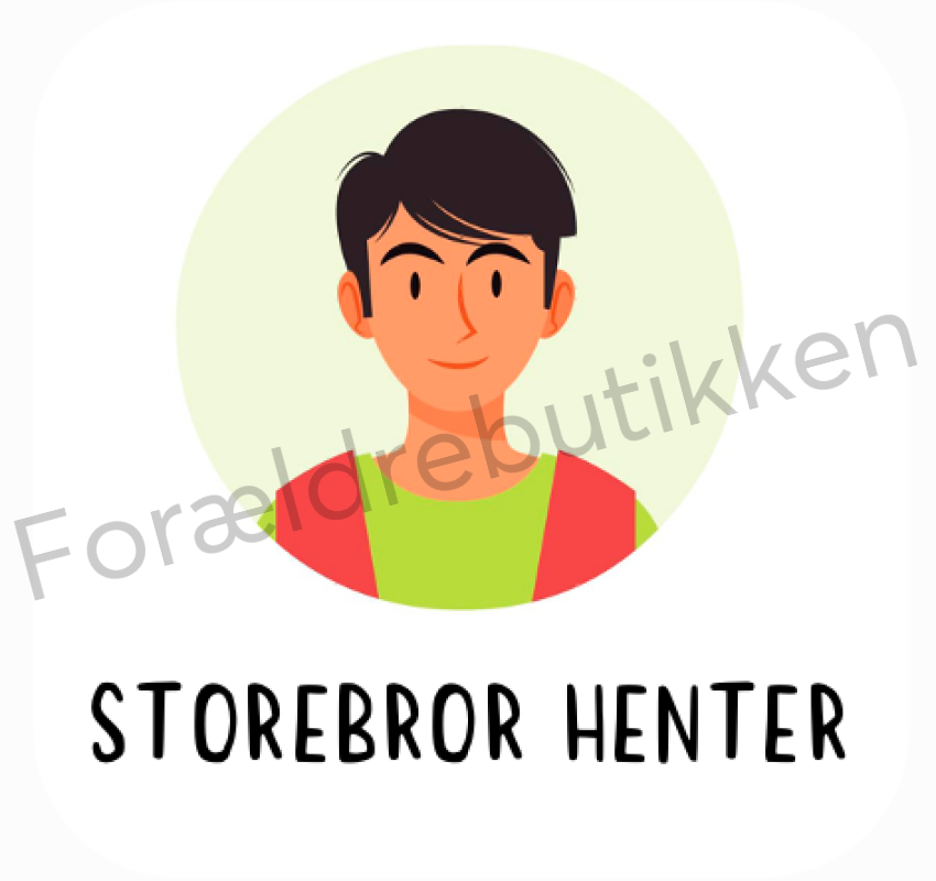 Piktogram Brik - Storebror Henter Pædagogisk Legetøj