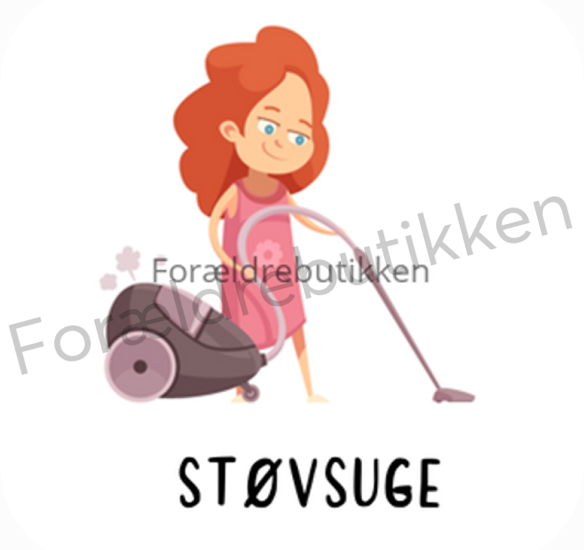 Piktogram Brik - Støvsuge Pædagogisk Legetøj