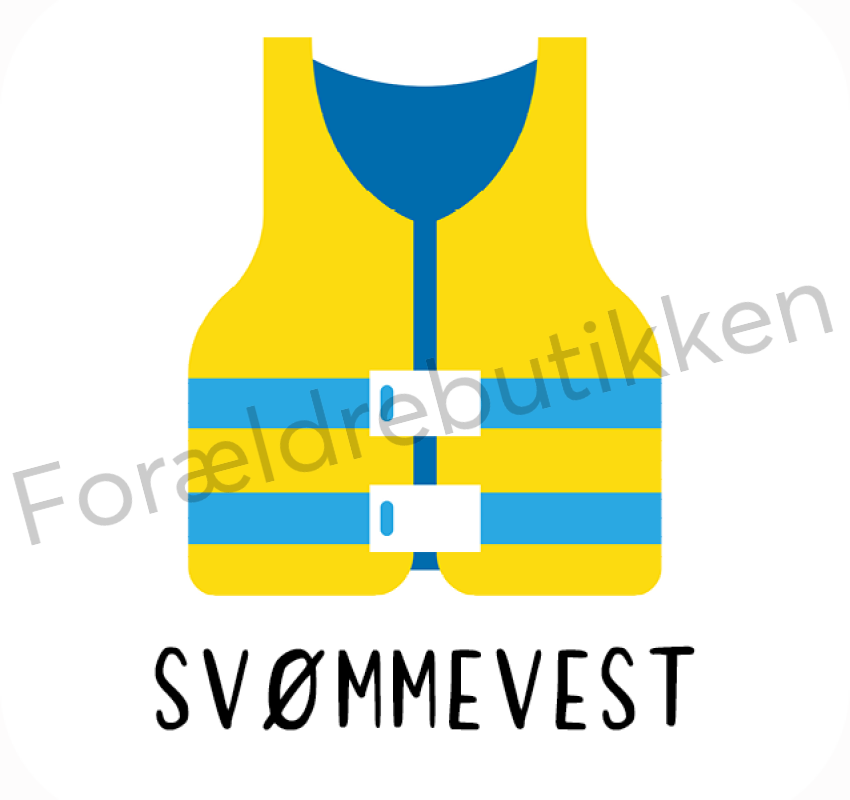 Piktogram Brik - Svømmevest (Gul) Pædagogisk Legetøj