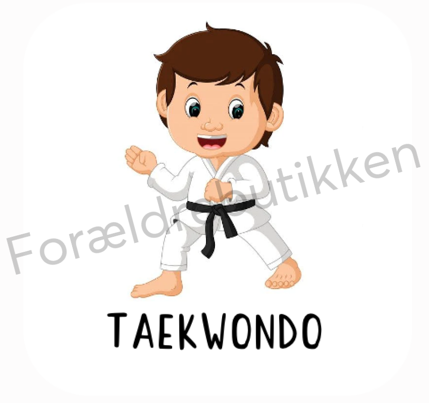 Piktogram Brik - Taekwondo Pædagogisk Legetøj