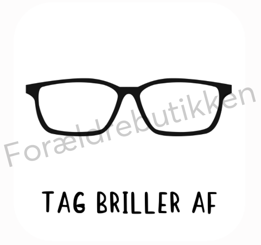 Piktogram Brik - Tag Briller Af Pædagogisk Legetøj