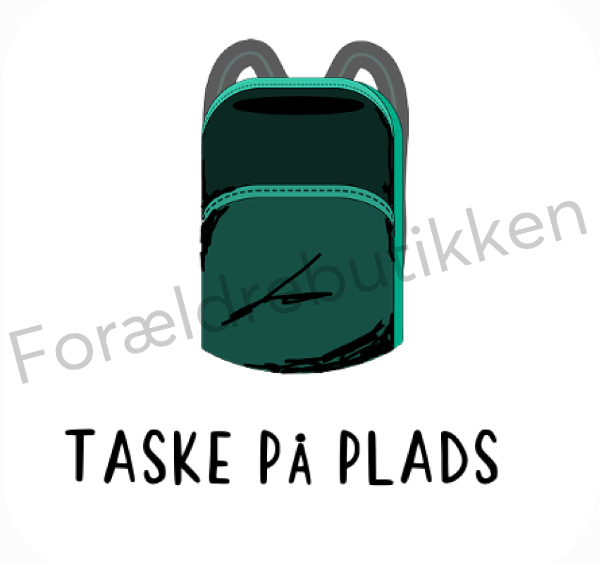 Piktogram Brik - Taske På Plads Pædagogisk Legetøj