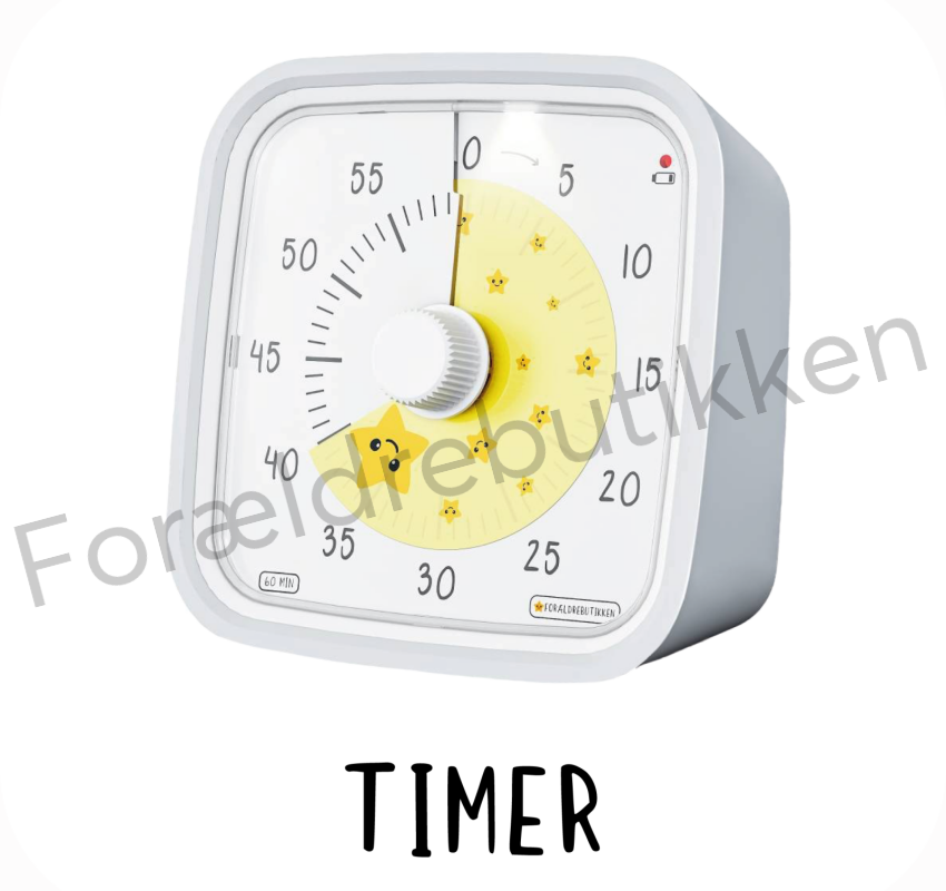 forældrebutikkens timer piktogram