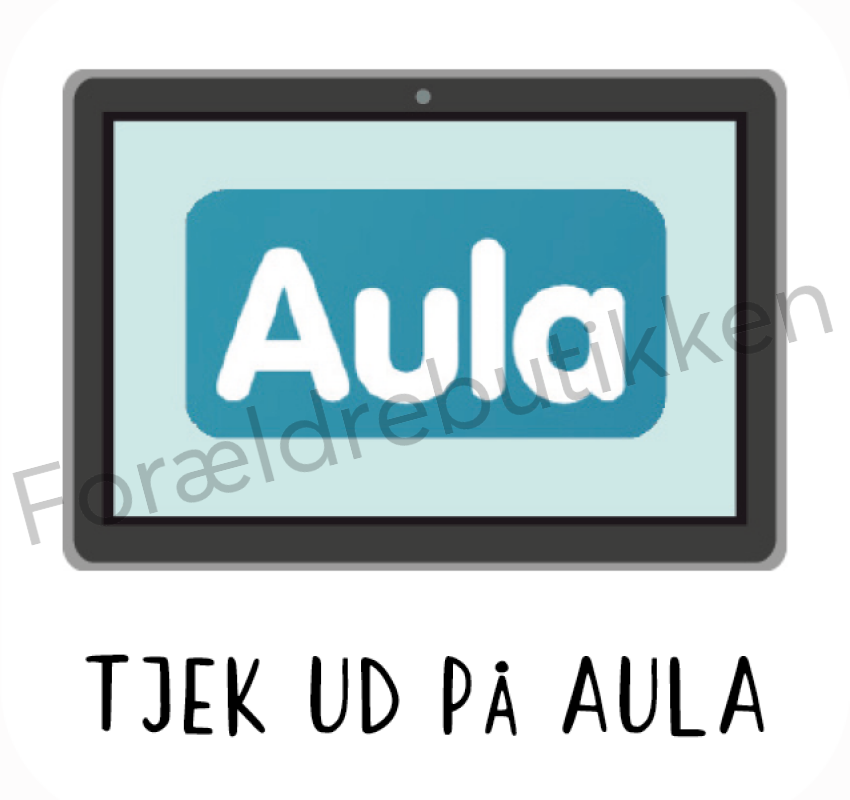 Piktogram - Tjek ud på aula Pædagogisk legetøj