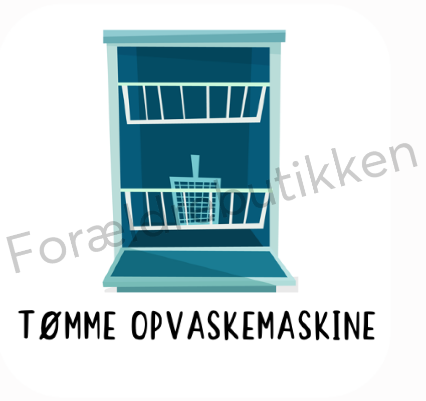 Piktogram - Tømme opvaskemaskine Pædagogisk legetøj