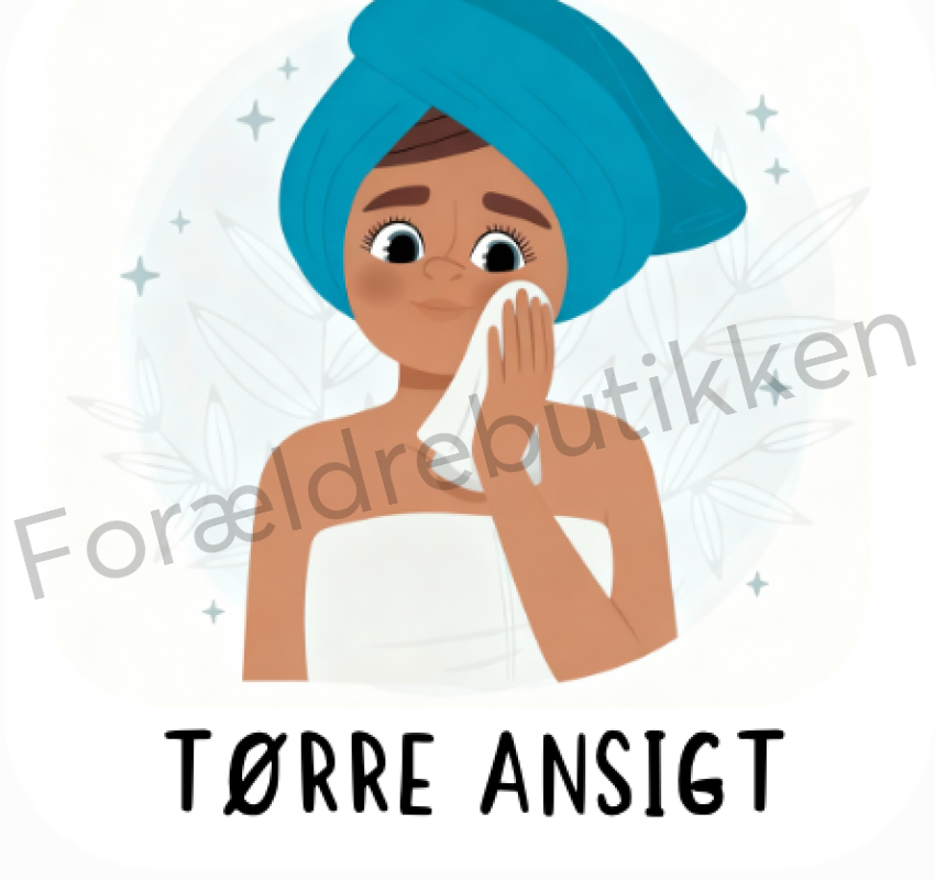 Piktogram - Tørre ansigt Pædagogisk legetøj