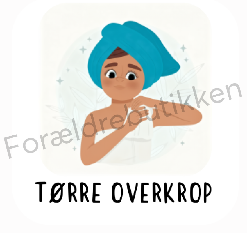 Piktogram - Tørre overkrop Pædagogisk legetøj