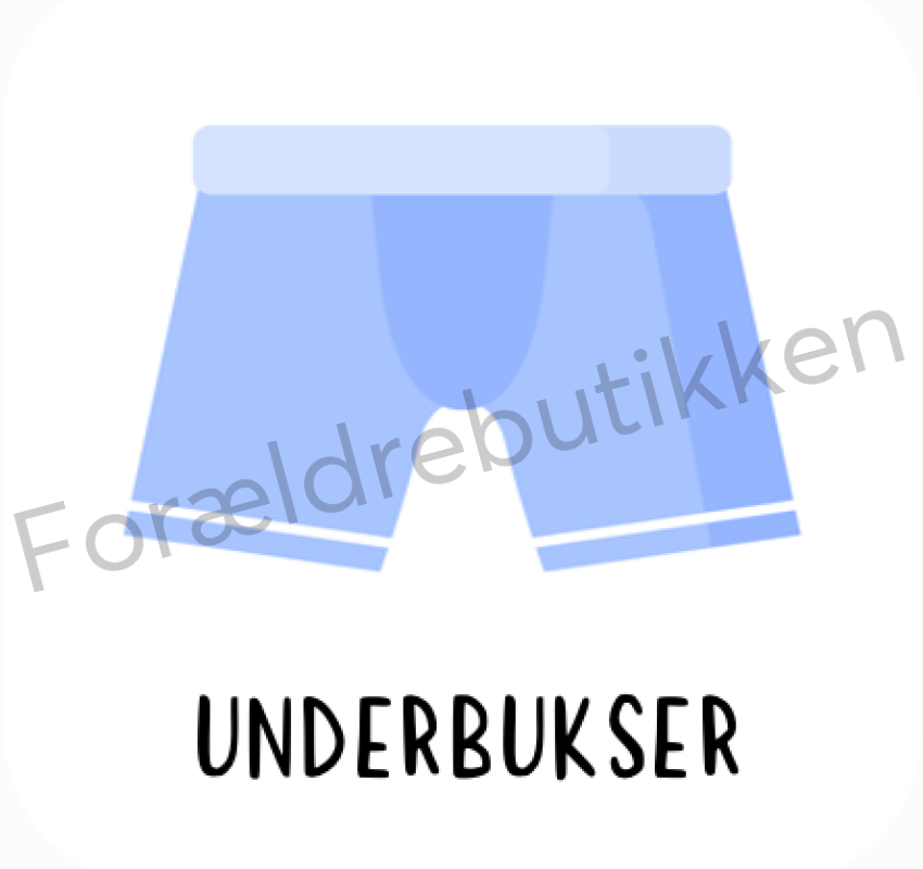 Piktogram Brik - Underbukser Pædagogisk Legetøj