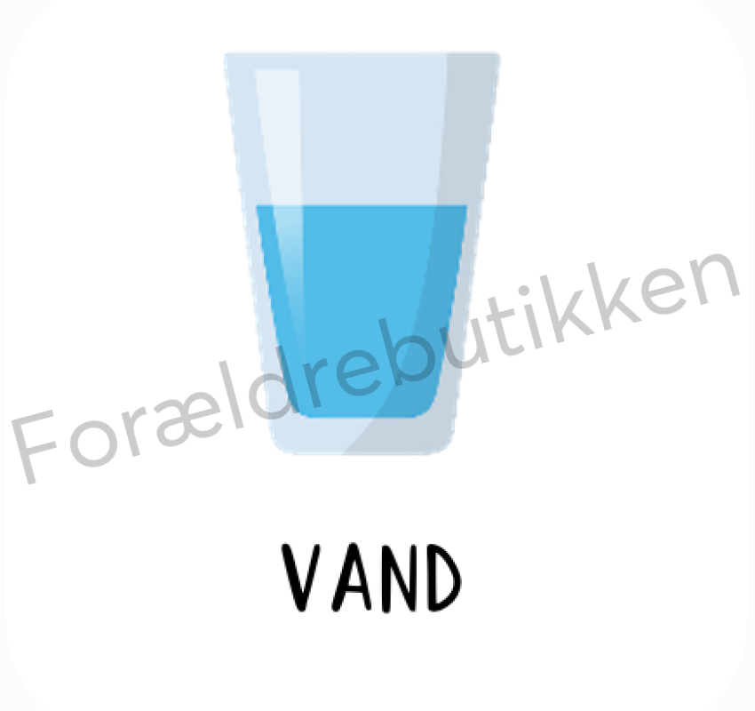 Piktogram - Vand Pædagogisk legetøj