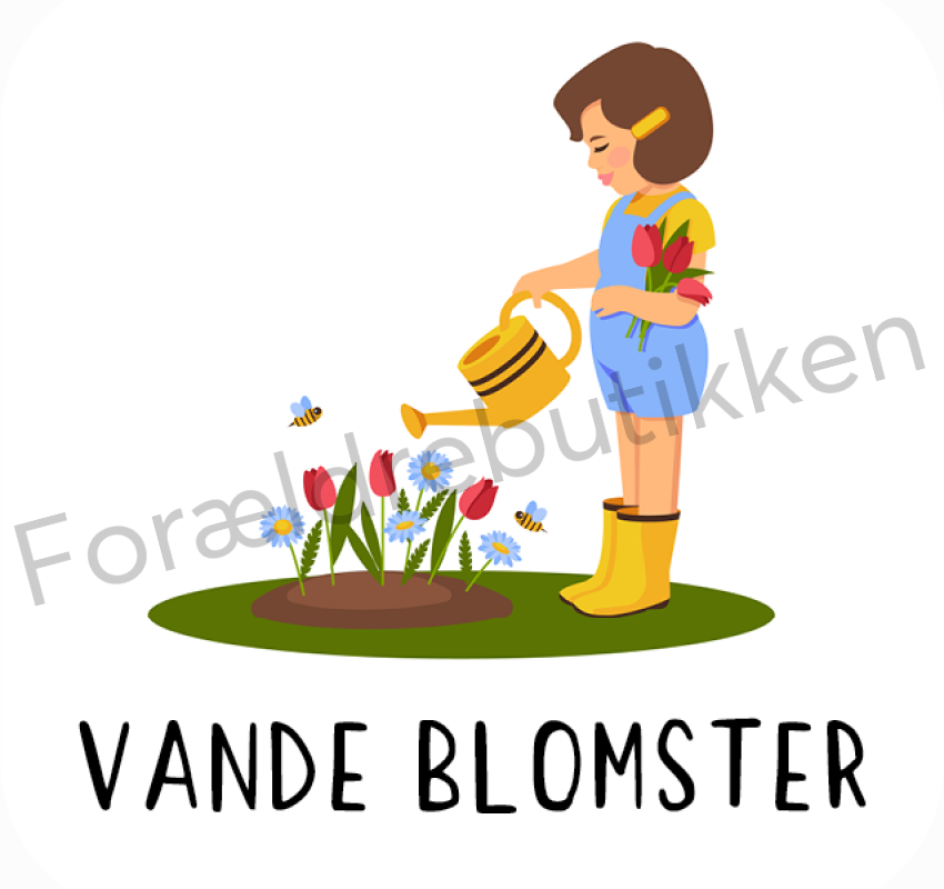 Piktogram Brik - Vande Blomster Pædagogisk Legetøj