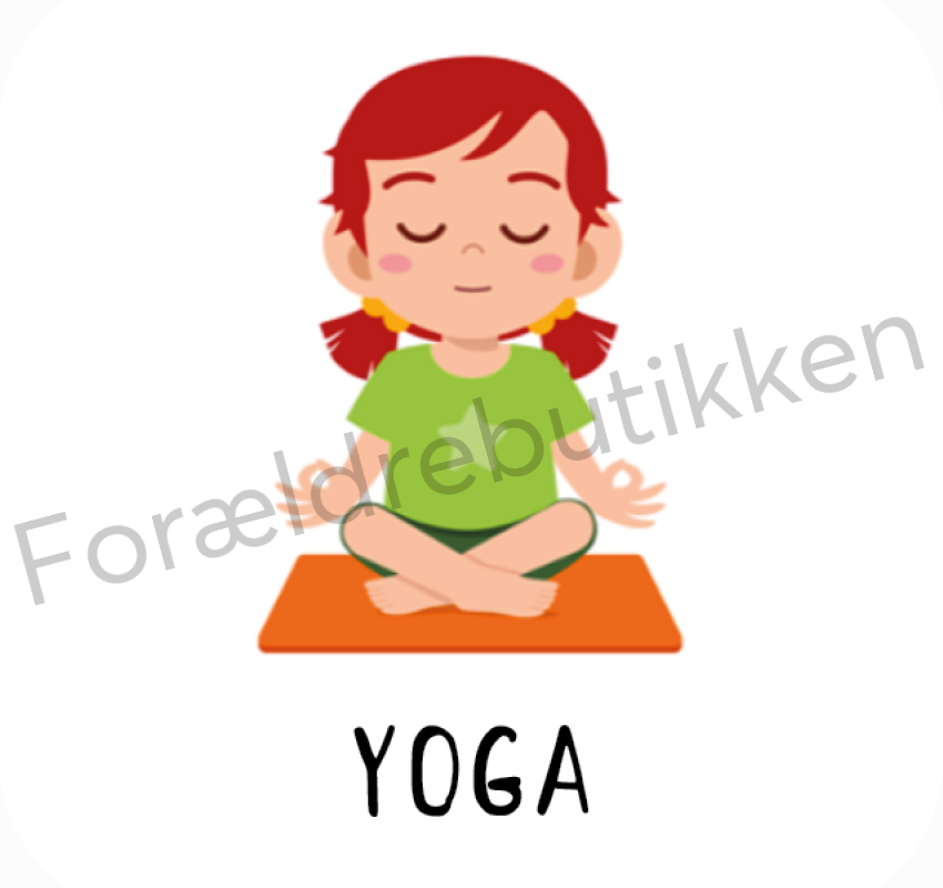 Piktogram Brik - Yoga Pædagogisk Legetøj