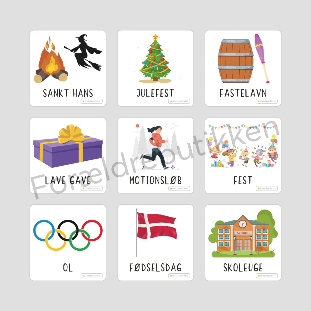 Piktogrampakke - Børnehave Pædagogisk legetøj