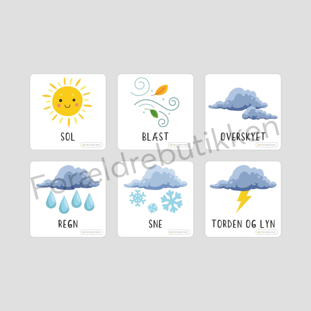 Piktogrampakke - Børnehave Pædagogisk legetøj