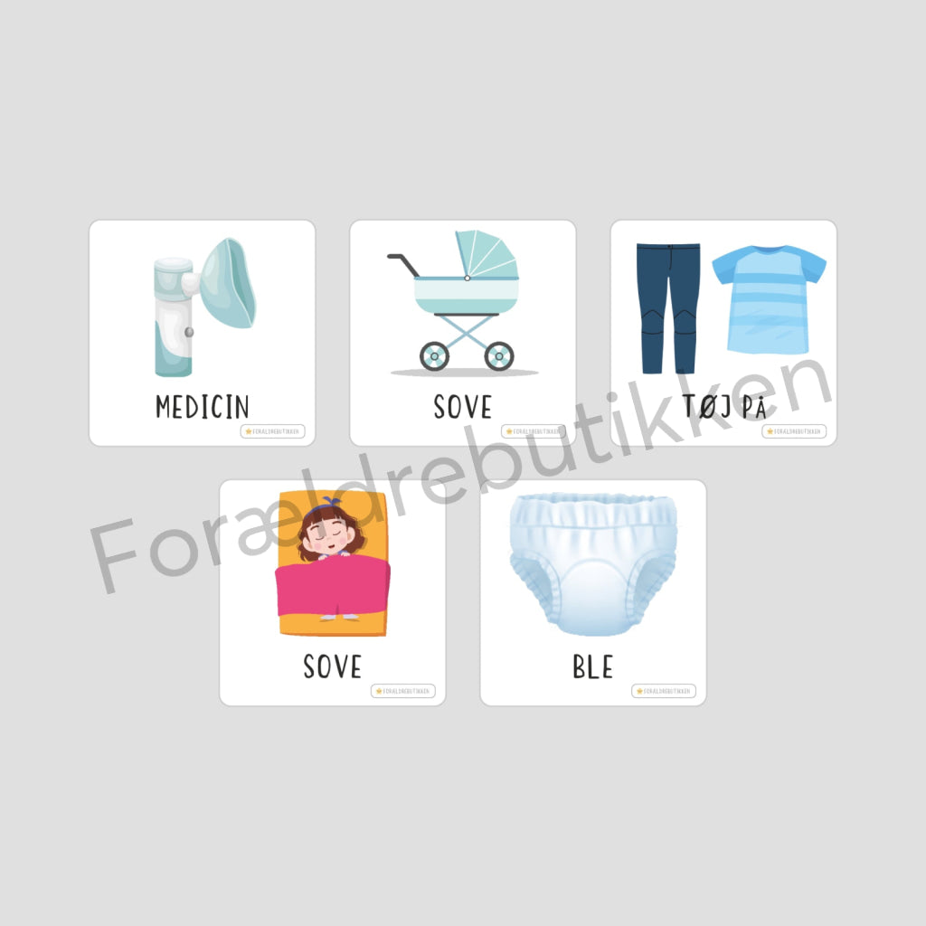 Piktogrampakke - Børnehave Pædagogisk legetøj