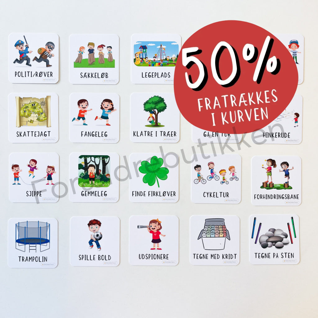 Piktogrampakke - Udeaktiviteter Pædagogisk legetøj