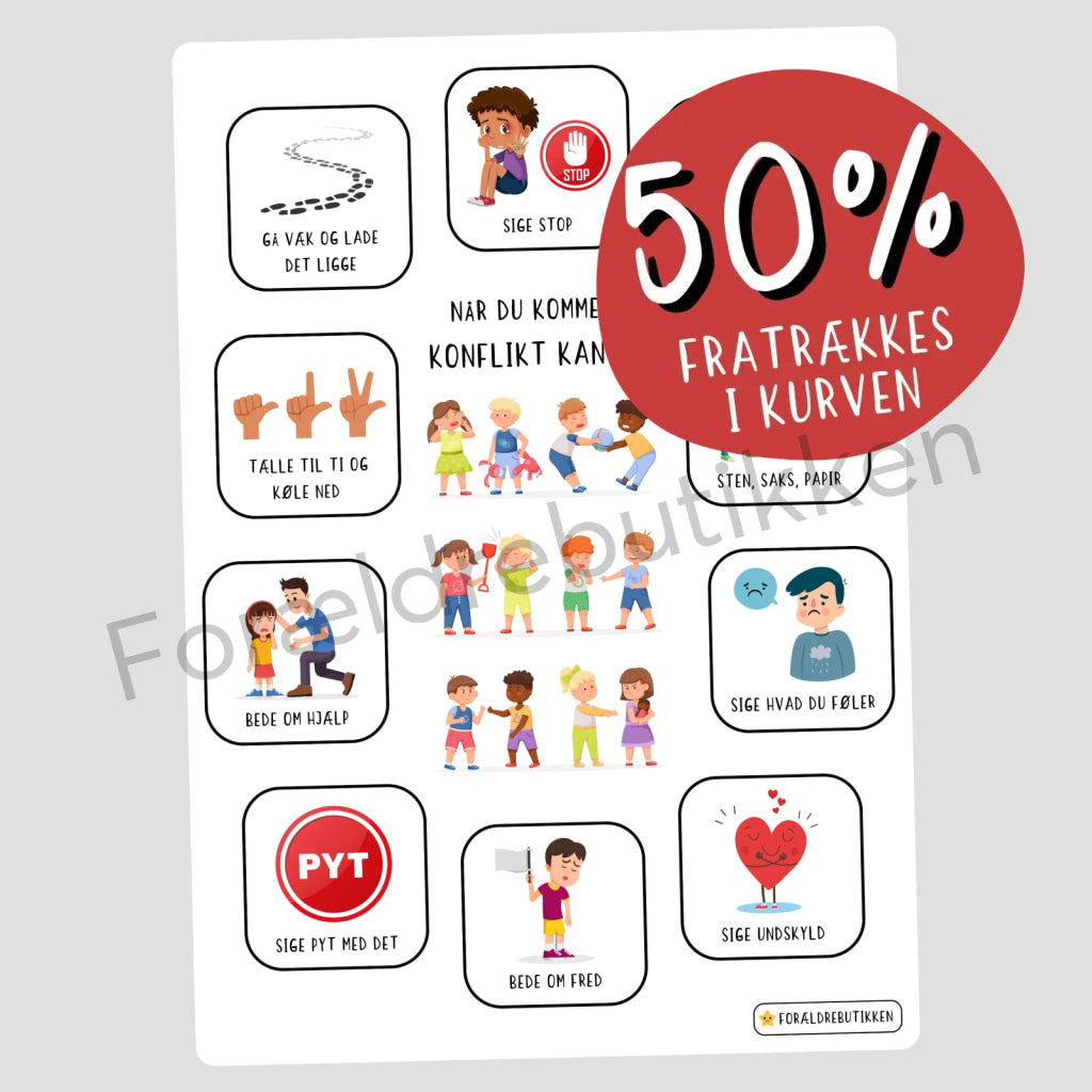 Plakat - Konfliktløsning (A3)