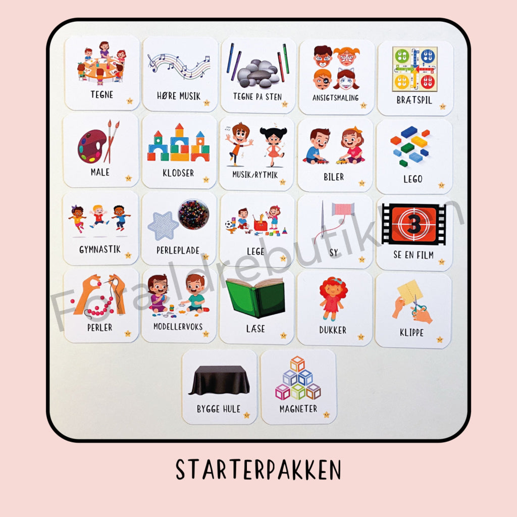 Samlet stuepakke til børnehaven Pædagogisk legetøj