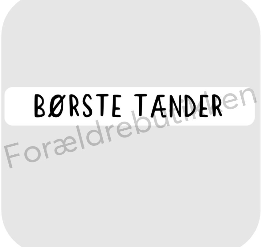 Titel Brik - Børste Tænder Pædagogisk Legetøj