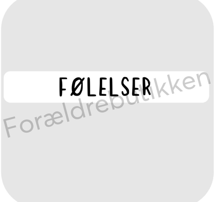 Titel Brik - Følelser Pædagogisk Legetøj