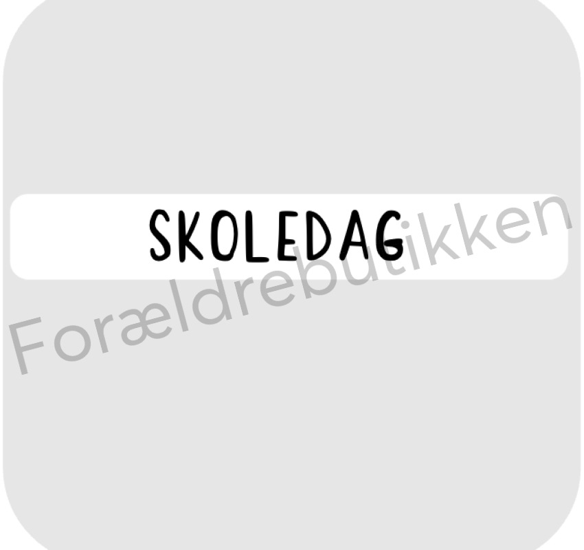 Titel Brik - Skoledag Pædagogisk Legetøj